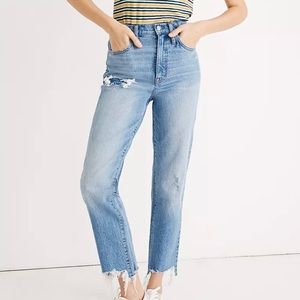 Madewell Classic Straight Jeans in Corrie Wash